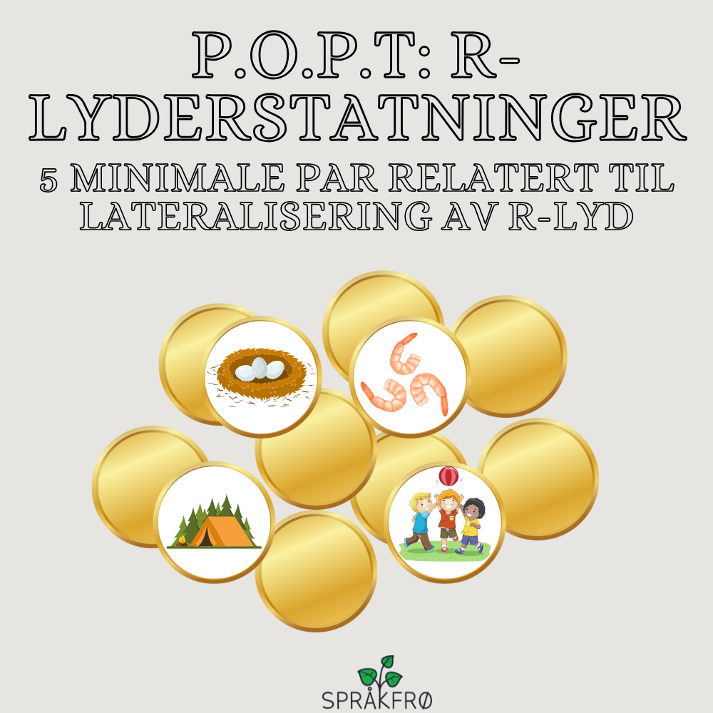 Språklydspill (P.O.P.T): R-lyderstatninger med enhjørningstema