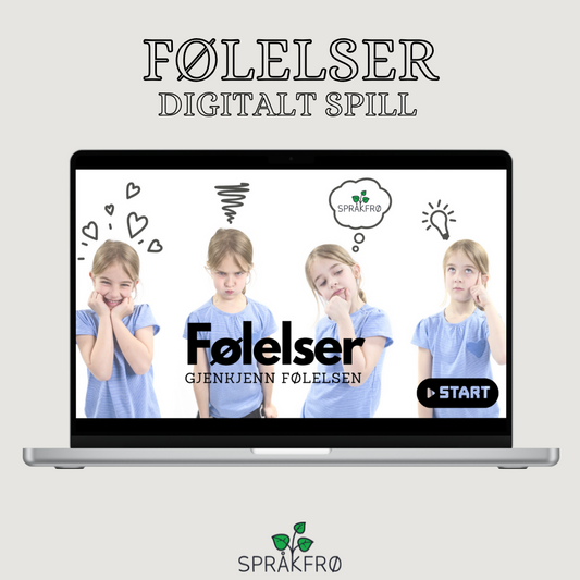 Digitalt spill: Gjenkjenn følelsen