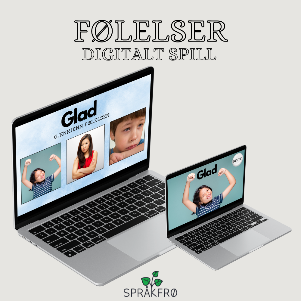 Digitalt spill: Gjenkjenn følelsen