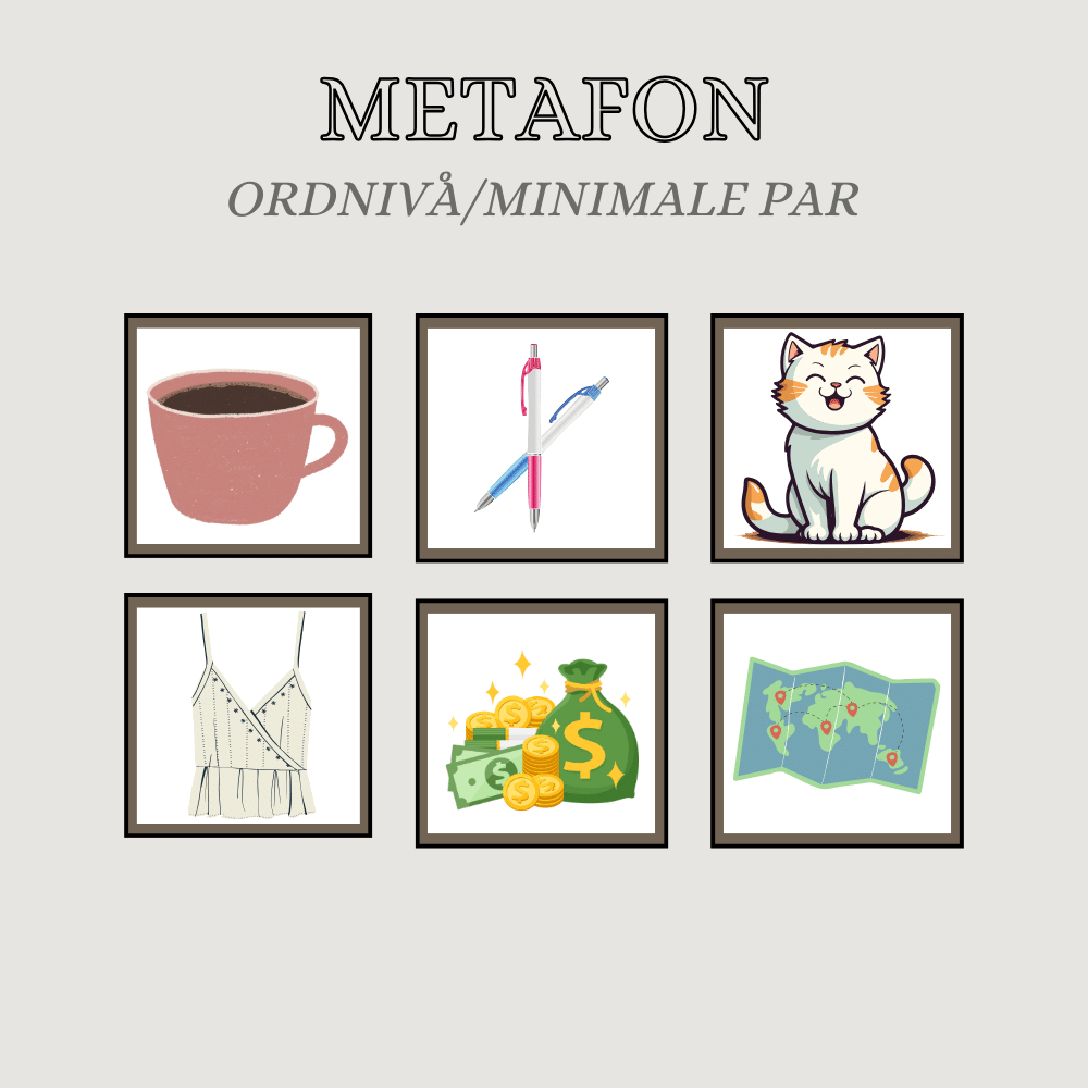 Språklydspill: Metafon-metoden (fronting/backing)