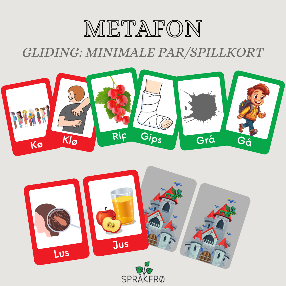 Språklydspill: Metafon-metoden (gliding)