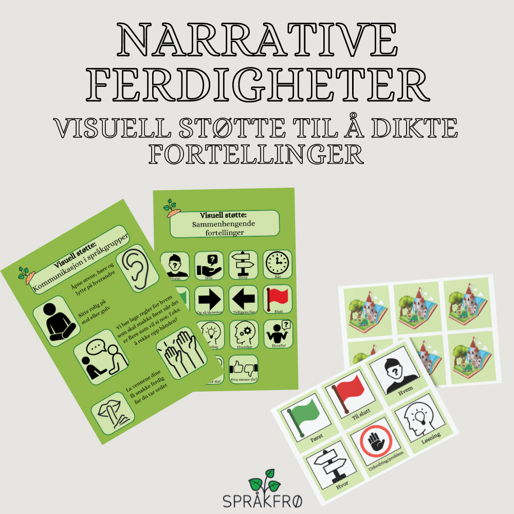 Digitale "lykkehjul" (narrative ferdigheter: dikte sjørøverfortellinger)
