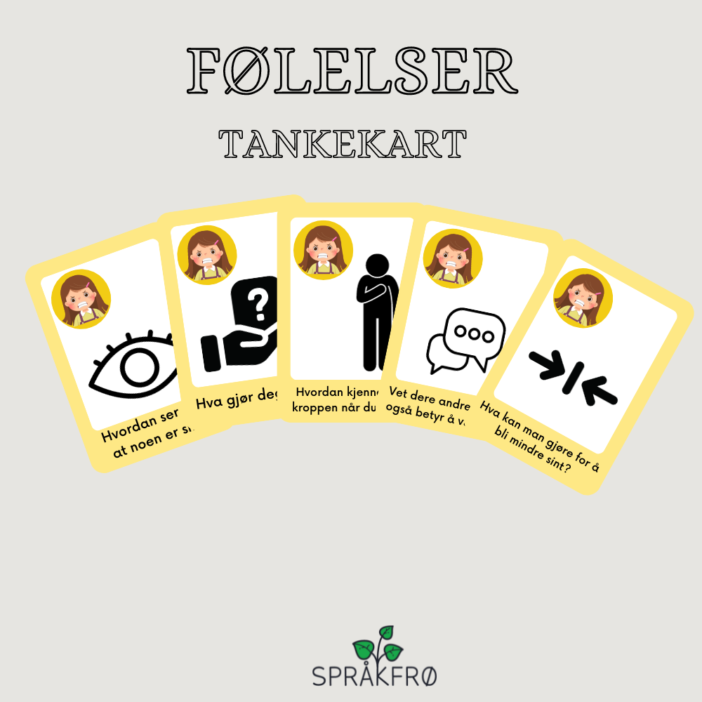Følelser: Tankekartmetodikk