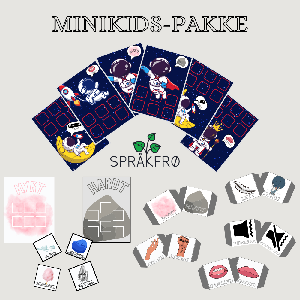 Stammetiltak (MiniKids-inspirert): Samlepakke