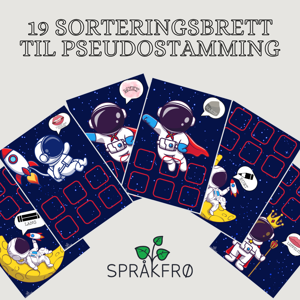 Stammetiltak (MiniKids-inspirert): pseudostamming på ordnivå