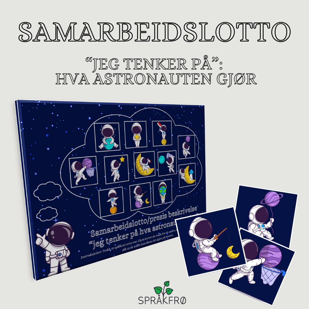 Samarbeidslotto/astronaut-tema