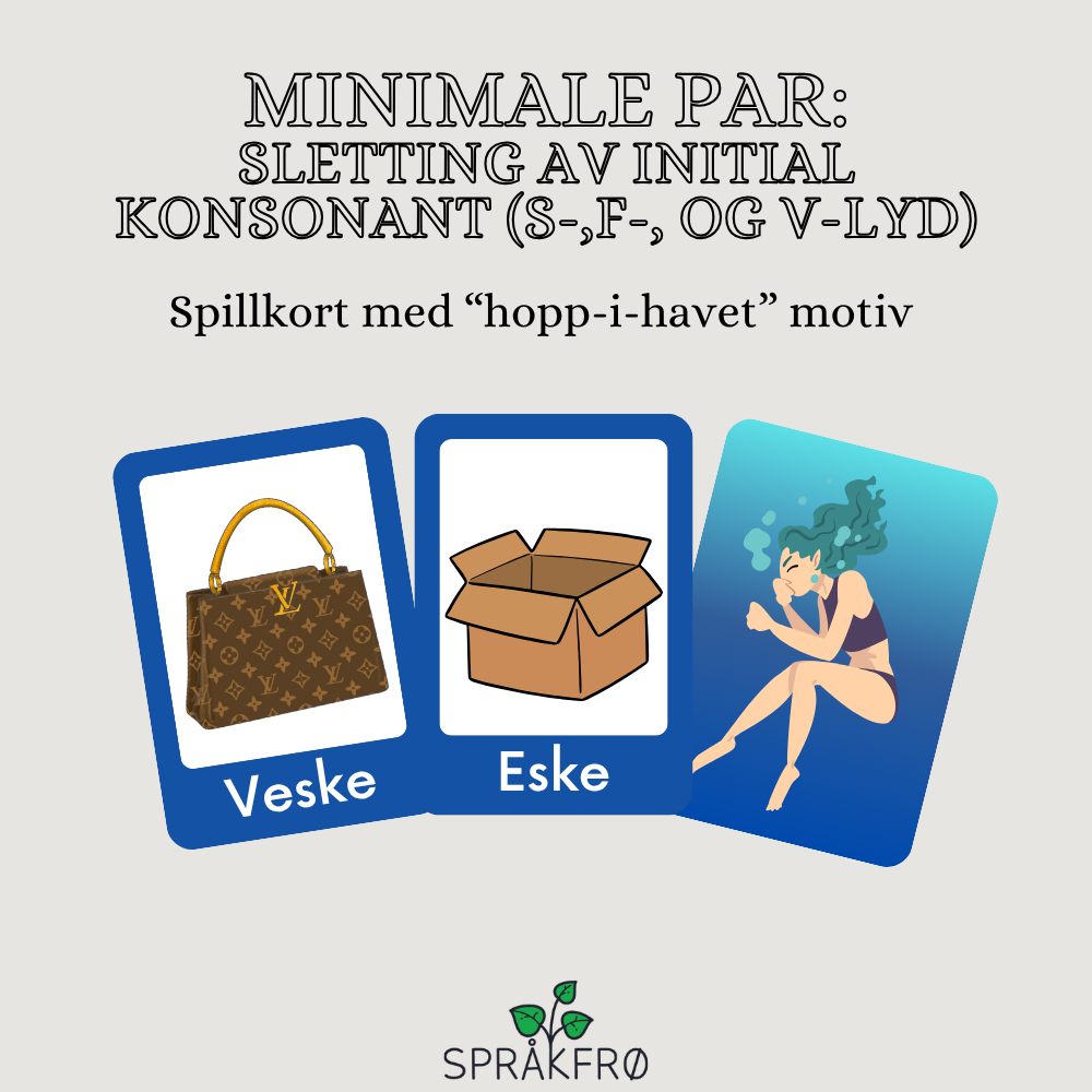 Språklydspill: minimale par (sletting av initial konsonant, s-,f-, og v-lyd)