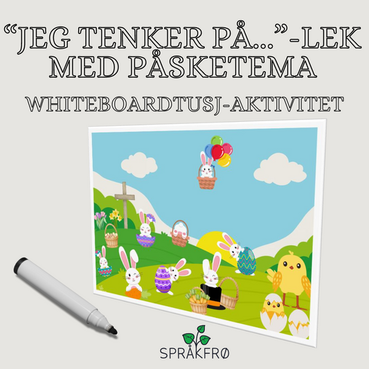 "Jeg tenker på..."-lek med påsketema