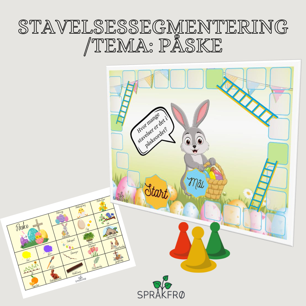 Fonologisk bevissthet: Stavelsessegmentering