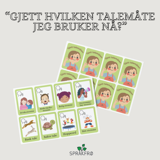Stamming: forskjellige talemåter/måter å bruke stemmen på