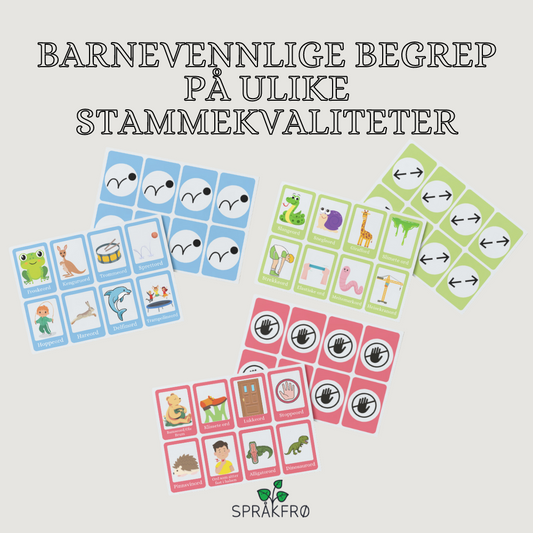 Stamming: Barnevennlige begrep på ulike stammekvaliteter