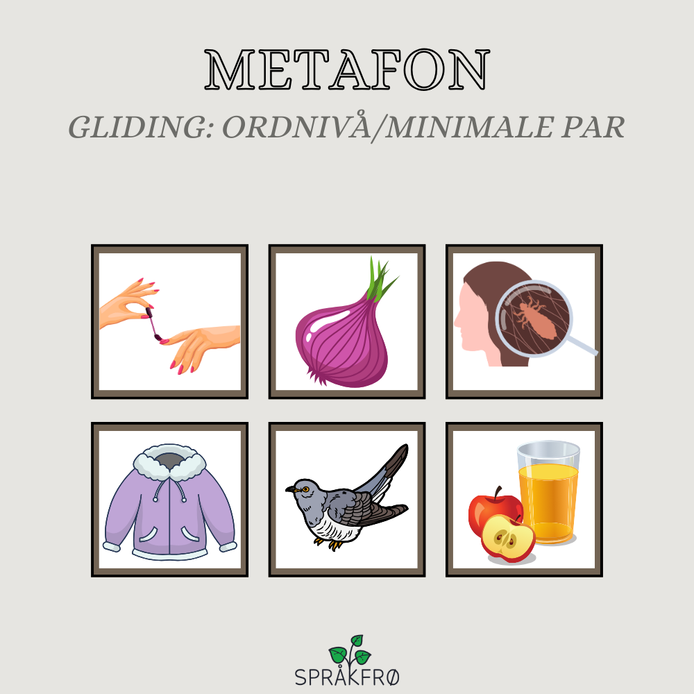Språklydspill: Metafon-metoden (gliding)