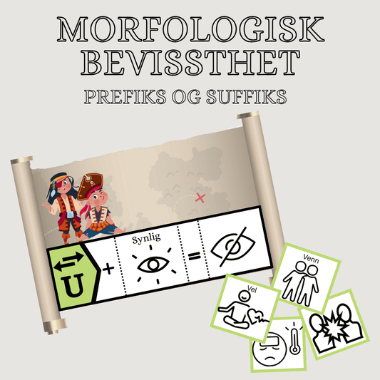 Morfologisk bevissthet: prefiks og suffiks