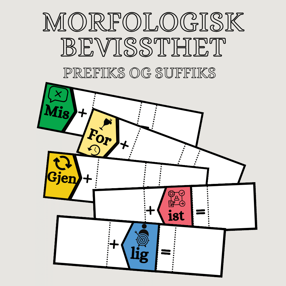 Morfologisk bevissthet: prefiks og suffiks