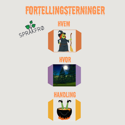 Fortellingsterninger med Halloween-tema