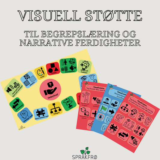 Visuell støtte: til begrepsopplæring og narrative ferdigheter
