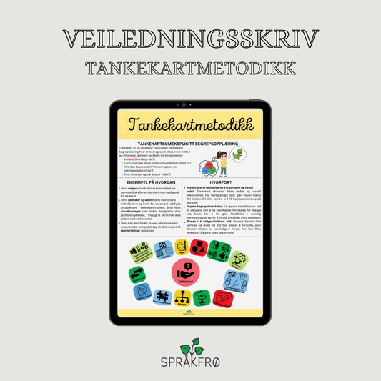 Veiledningsskriv: Tankekartmetodikk
